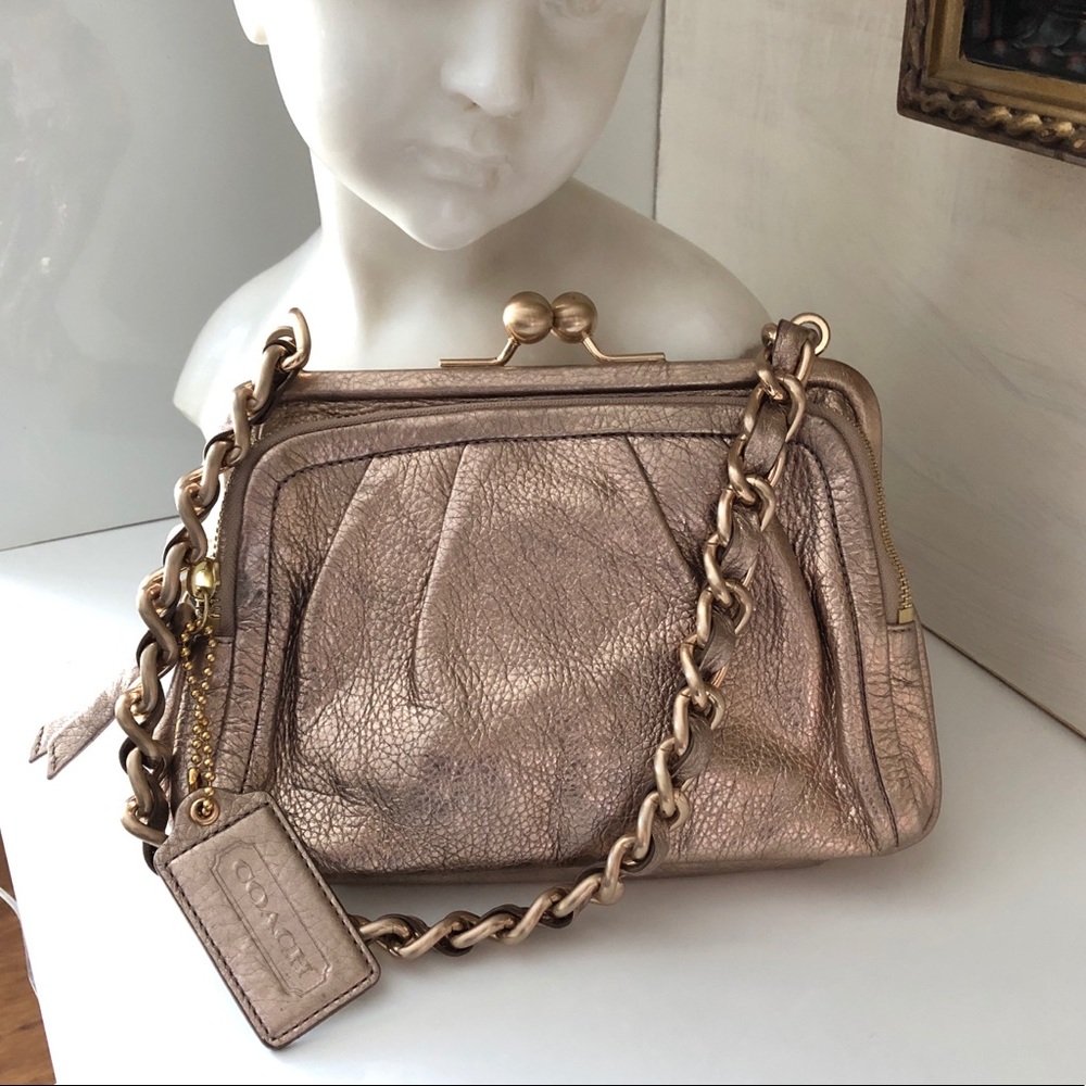 💫Coach💫 Rose Gold Purse